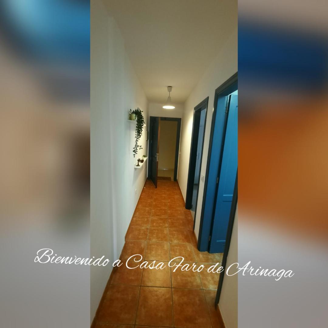 דירות Casa Faro De ארינאגה מראה חיצוני תמונה